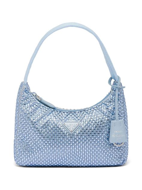 prada crystal reissue bag|prada crystal embellished bag.